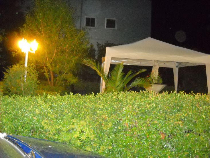 la tonnelle du jardin