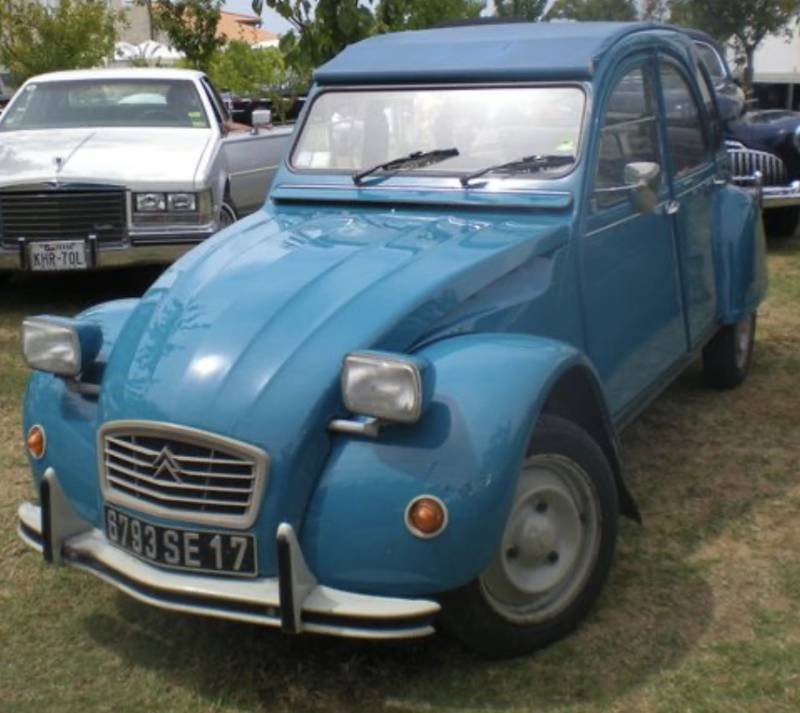 Location de 2 cv pour mariage