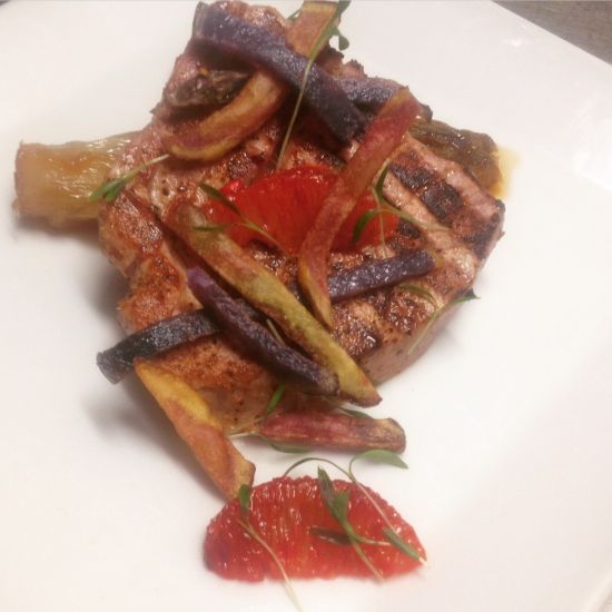 cote de veau aux agrumes